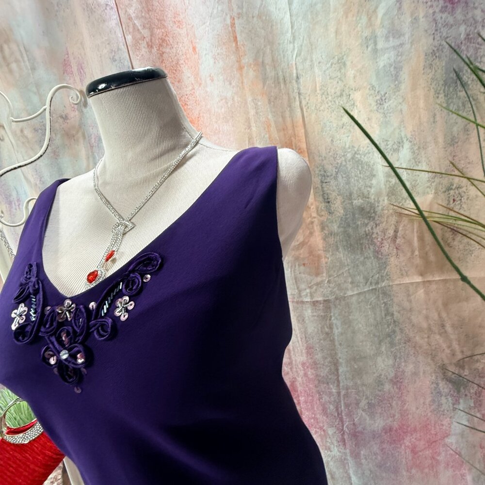 📌S.L. Fashions Elegant & Timeless Beaded Cocktail - Cruise - Bridesmaid Dress - Picture 4 of 16